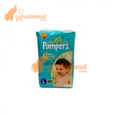 Pampers Diapers Large, 60 U